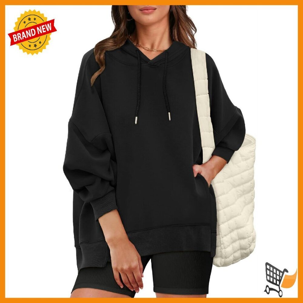 Oversized Hoodie Women's Soft Pullover Long Sleeve Casual Sweatshirt